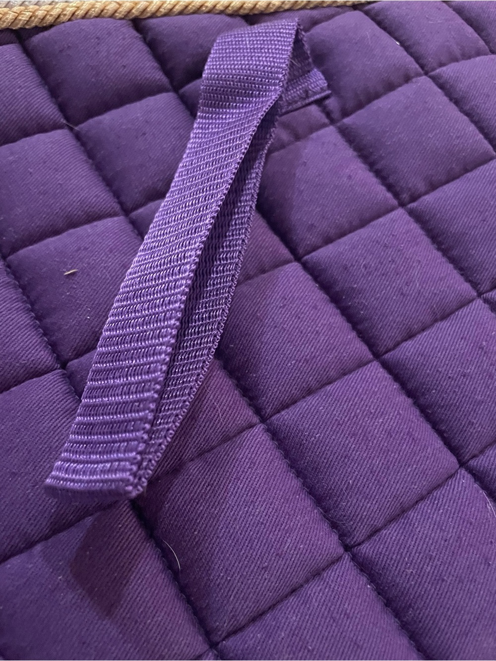 Purple All Purpose Saddle Pad Set - Picture 4 of 13